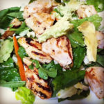 mustard chicken salad