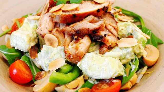 Chicken Thigh & Avocado Salad