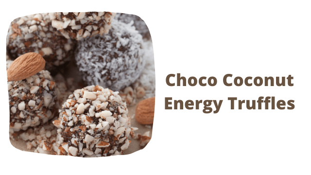 Choco Coconut Energy Truffles