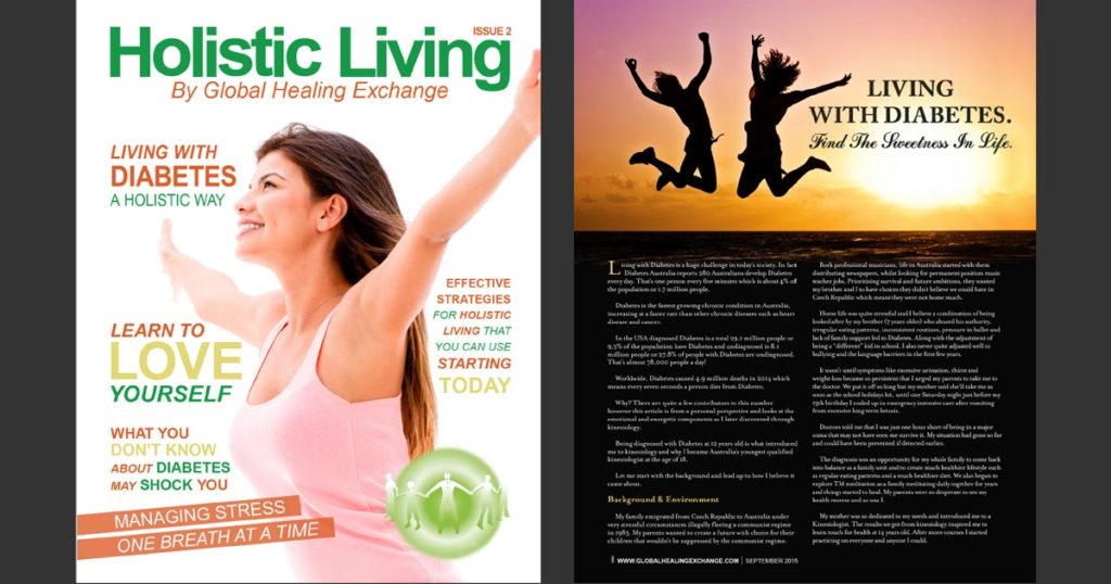 Holistic Living Magazine - Living with Diabetes