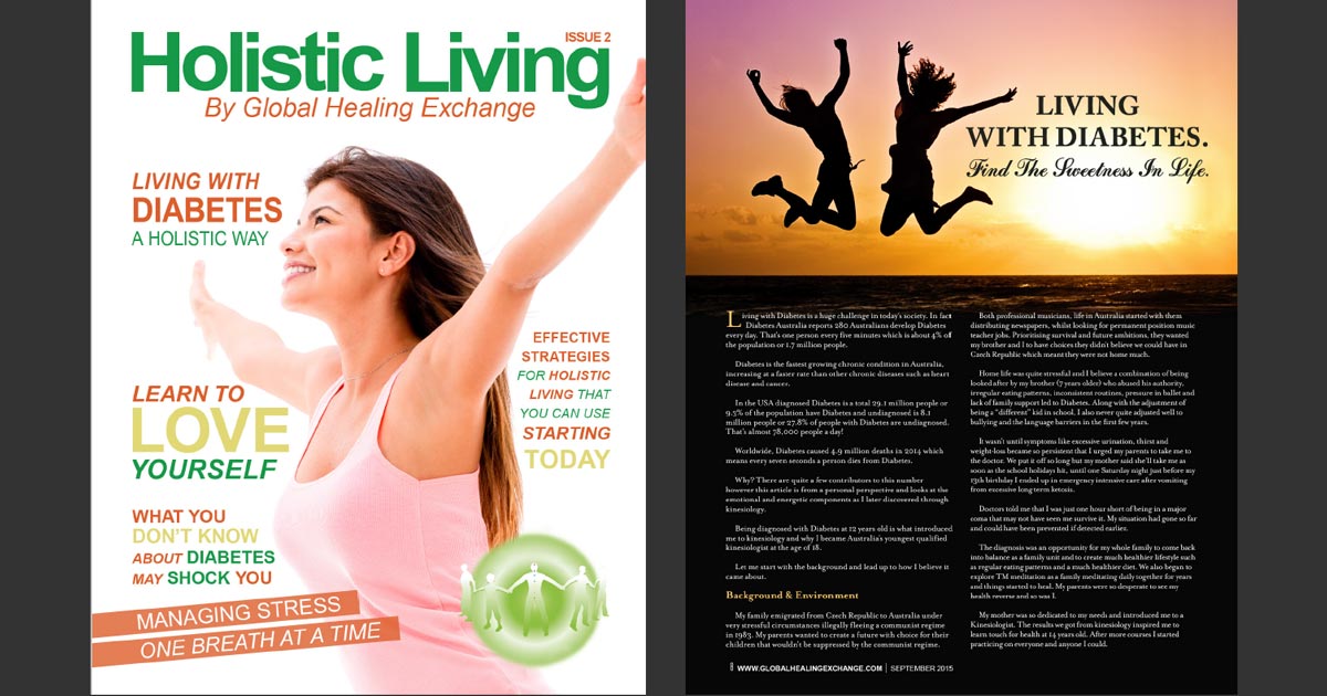 Holistic Living Magazine 2 - Living with Diabetes
