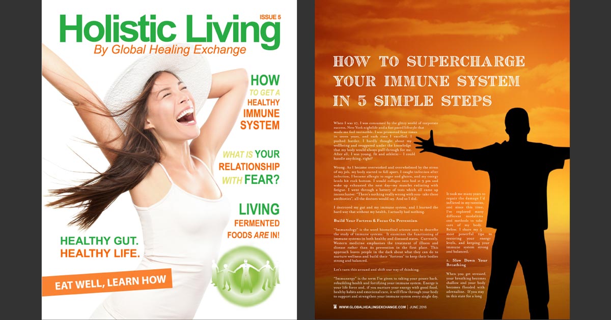 Holistic Living Magazine 6 - The Immune System