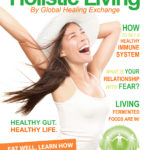 Holistic Living Magazine health gut cover