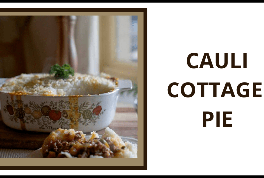 CAULI COTTAGE PIE CAULI COTTAGE PIE