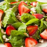 Spinach, Feta and Strawberry Salad