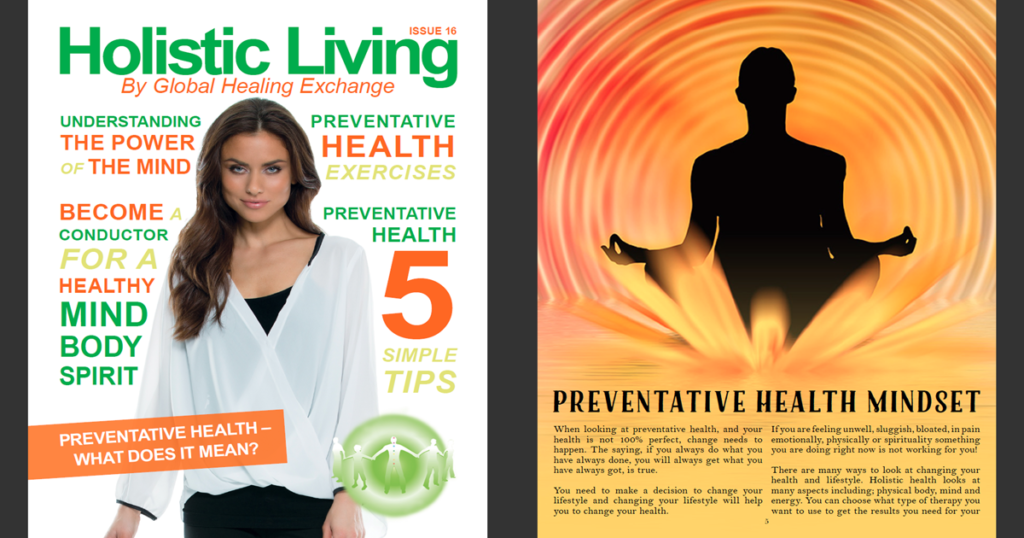 Holistic Living Magazine Preview - Edition 16 - Preventative Health
