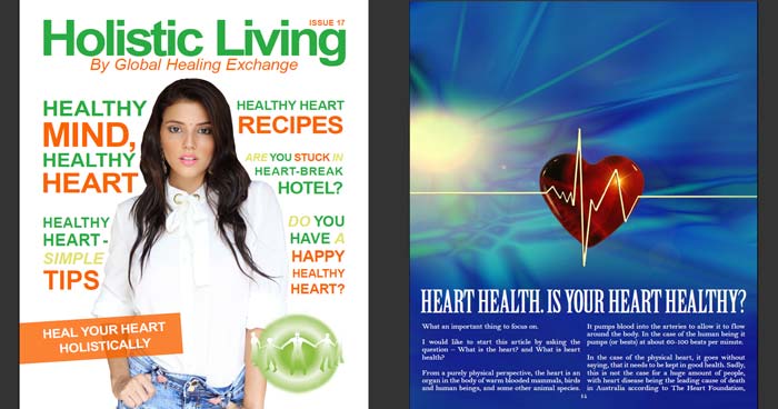 Great Ways To Improve Heart Health - Health Articles - Holistic Living Magazine - Edition 17