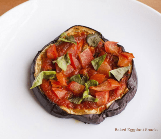 Baked Eggplant Snacks