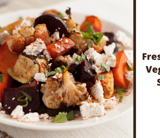 Fresh Roast Vegetable Salad