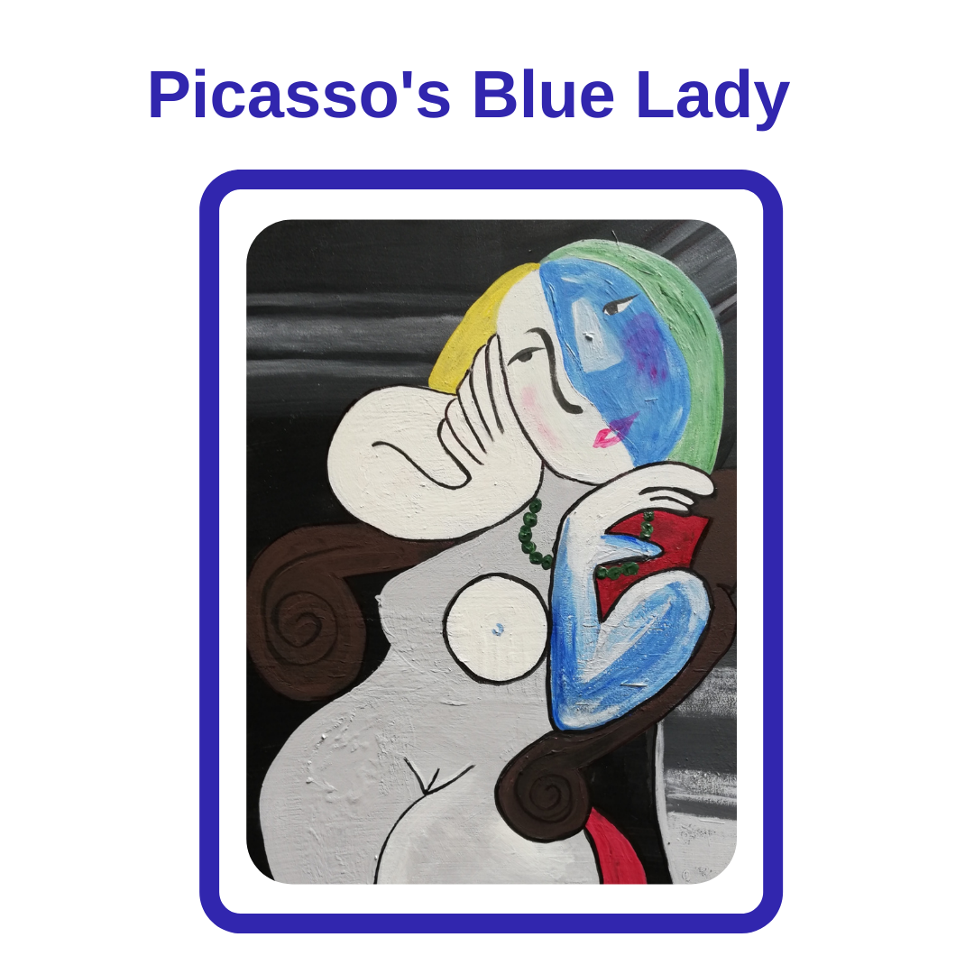 Picassos-Blue-Lady